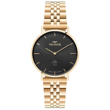 Imagem de Relógio Technos Masculino Slim Dourado - 2025lui-1p