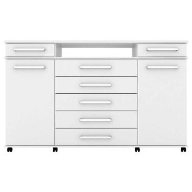 Imagem de Cômoda London Branco Brilho - Demóbile