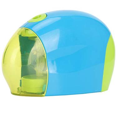 Imagem de Apontador de lápis elétrico automático rápido e seguro ferramenta de afiar lápis para crianças estudantes escola escritório uso material abs 1 peça