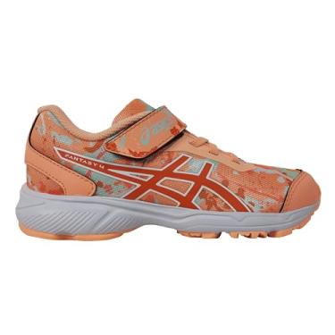 Imagem de Tênis ASICS Fantasy 4 - Infantil - Laranja/Branco - tam: 28