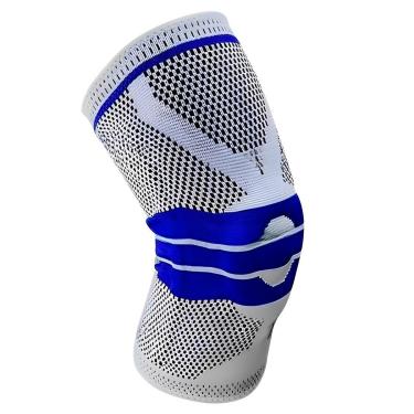 Imagem de Joelheira Ortopédica Ajustável Articulada de Compressão E Proteção Patelar Tensor Joelho Fitness-Unissex