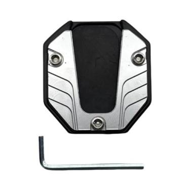 Imagem de Extensor De Apoio Para Moto Universal, Base Ampliada Antiderrapante - 