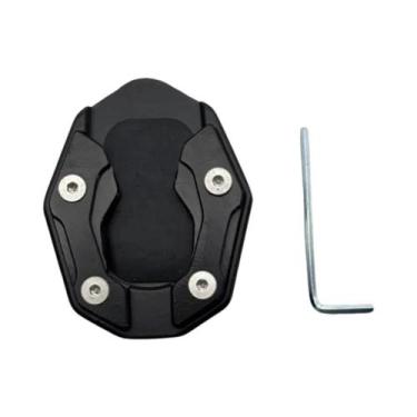 Imagem de Extensor De Apoio Para Moto Universal, Base Ampliada Antiderrapante - 
