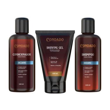 Imagem de Kit Shampoo Condicionador Tônico Fortificante Cabelo Condado