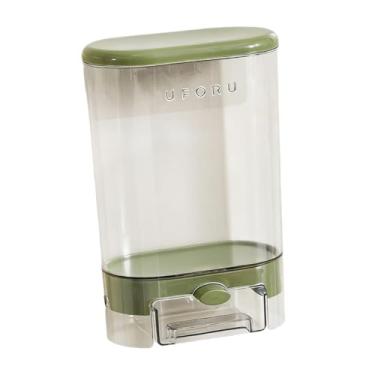 Imagem de YWJLQH Dispensador de sabão em pó para lavar roupa com tampas para cereais, Verde