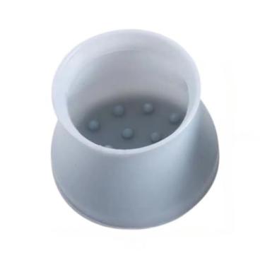 Imagem de Kit Protetor de Silicone para Pés de Cadeira e Mesa Pés Pezinho Redondo(12)