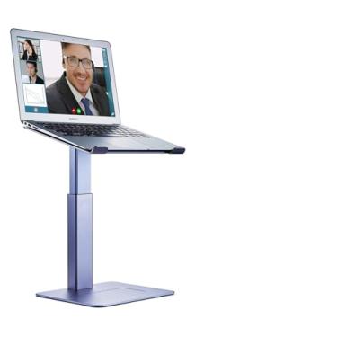 Imagem de Suporte de laptop ajustável para mesa, suporte elevado para laptop para modo de pé e sentado, vários ângulos para projetor/notebook/iPad (pacote com 2: S370 & S180)