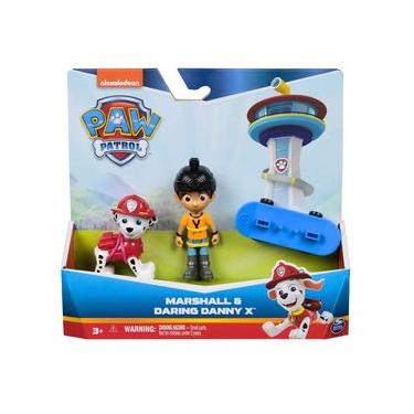 Imagem de 2 Bonecos Marshall E Danny X Com Skate - Patrulha Canina