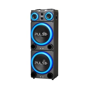 Imagem de Caixa de Som Torre Pulse Double 15 SP515 com Bluetooth, USB e Iluminação LED - 3.500W RMS