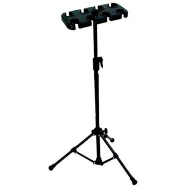 Imagem de Suporte vector am08p p/8 microfones tipo expositor descanso