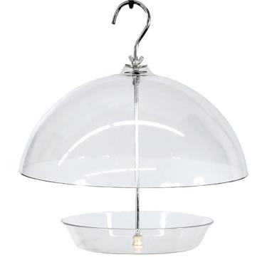 Imagem de Woodlink NABBFDR Audubon Dome alimentador de sementes e pássaros azuis