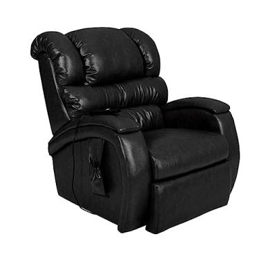 Imagem de Poltrona do Papai Motorizada Reclinável Império Estofados Preto