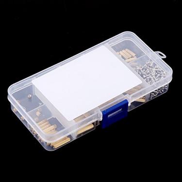 Imagem de LiebeWH Suporte de Latão M2, Kit de Parafuso de Aço Inoxidável Fêmea para Fêmea 270 Unidades, Prendedor Espaçador Hexagonal Placa-mãe PCB DIY Invenções Ferramenta Acessórios Máquinas Móveis, Bem