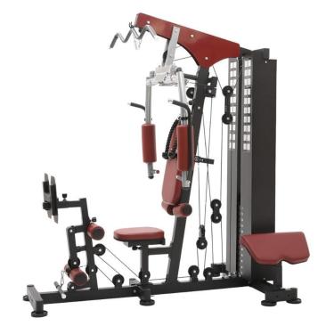 Imagem de Estação de Musculação Profissional 72kg com Leg Press – Estrutura Reforçada e Acabamento Premium-Unissex