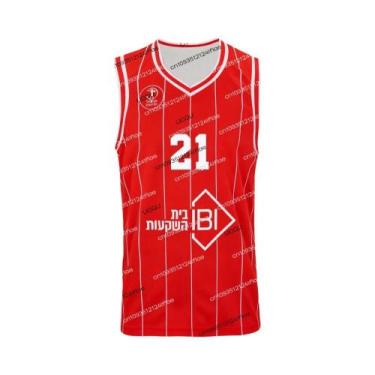 Imagem de Camisa De Jogo Masculina Hapoel Tel Aviv 2025 De Secagem Rápida - Cole