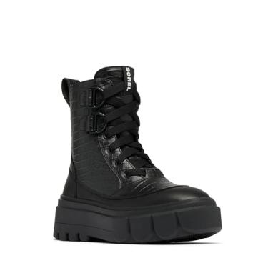 Imagem de Sorel Bota feminina Caribou X Lace Wp Fashion, Preto/preto, 42