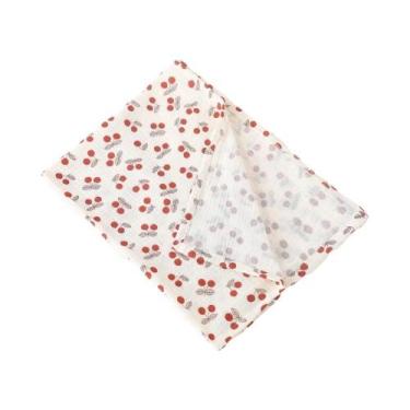 Imagem de Cobertor De Musselina De Algodão Com Estampa Floral Para Bebê Recém-Na