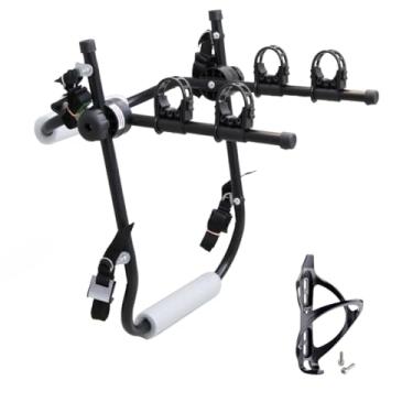 Imagem de TRUE SPORT Suporte Transbike Universal para 2 Bicicletas, Compatível com Carros Sedan, Hatch e SUV, Preto