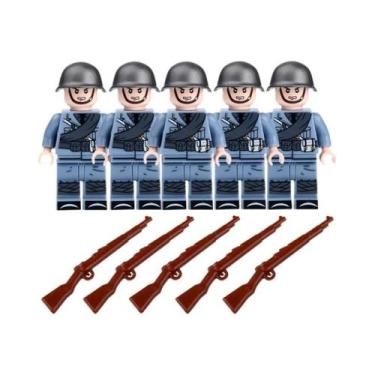 Imagem de Figuras De Soldados Militares Da Segunda Guerra Mundial, Brinquedos De