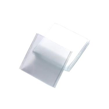 Imagem de Veemoon Tampa quadrada de vidro de 100 quilates para microscópio, acessórios de microscópio óptico, 100 peças, lamelas de cobertura para microscópio, fácil de usar