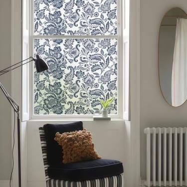 Imagem de DKTIE Película decorativa de privacidade para janela com padrão boêmio africano sem costura (S656, 45 cm x 199 cm)