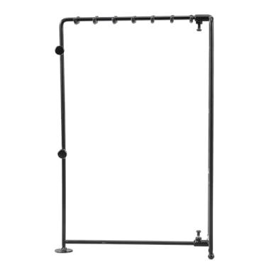 Imagem de ZJchao Expositor de Joias Elegante Multifuncional Em Ouro Rosa Organizador de Joias de Metal Com Ganchos e Furos para Brincos para Salão de Beleza Doméstico e Decoração de Loja 29 X 19 (02)