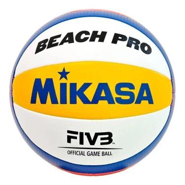 Imagem de Bola Oficial Vôlei de Praia Mikasa BV550 Pro Padrão FIVB-Unissex