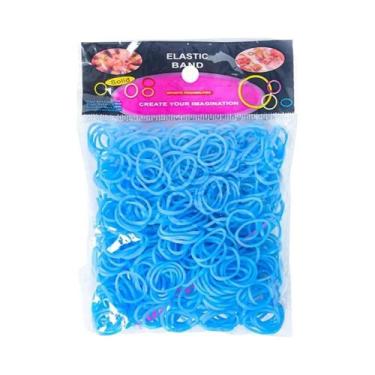 Imagem de Kit De Fazer Pulseiras DIY Para Crianças Com 600 Peças, Elásticos De T