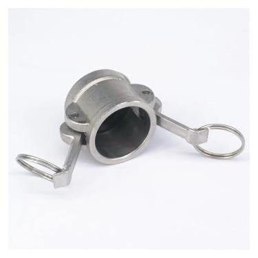 Imagem de SAYOBO 5.1 cm 304 Aço Inoxidável Tipo DC Camlock Fitting Cam e Adaptador Groove Cap Stop Flow