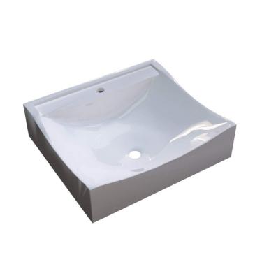 Imagem de Cuba para Banheiro Q44w Lunna Compace Branco