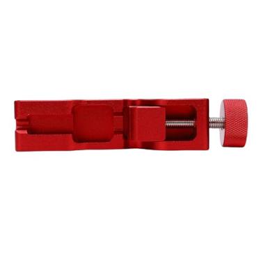 Imagem de aqxreight Ferramenta de Vela de Ignição Com 32 Lâminas Ajustador de Medidor de Medição de Aço Profissional para a Maioria das Velas de Ignição de Rosca de 10 Mm 12 Mm 14 16 (vermelho)
