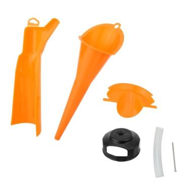 Imagem de Twilight Garage Kit de troca de óleo, funil de óleo de motocicleta, funil de enchimento do cárter, funil de óleo de caixa primária, funil de filtro de óleo sem gotejamento compatível com Harley