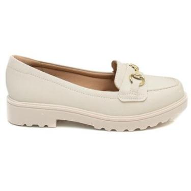 Imagem de Mocassim Feminino Loafer Tratorado Vizzano 1413.102 Preto 39-Feminino