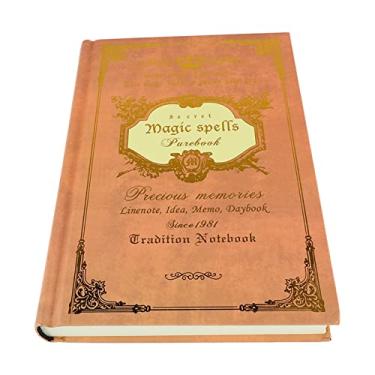 Imagem de Caderno A5 Estilo Retro Engrossado Confortável Escrita Hot Stamping Caderno de Papel Governado para Escola de Estudo de Escritório 2 unidades de papel para impressão vitrificado