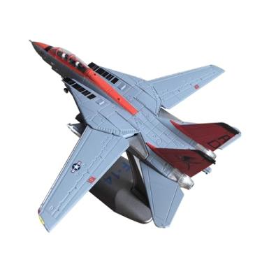 Imagem de Escala 1/100 da Marinha dos Estados Unidos VF-101 Grim Reapers Grumman F-14 Tomcat Fighter Modelo Liga Modelo Plano Diecast para Coleção Acessório