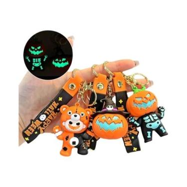 Imagem de Chaveiro De Halloween Que Brilha No Escuro, Fantasma De PVC, Presente 