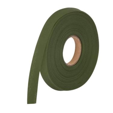 Imagem de Fita de viés de dobra dupla de 1/5.1 cm e 2.5 cm, encadernação de viés de algodão de poliéster macio para costura, acolchoamento, bainha, artesanato e projetos DIY, acabamento contínuo e fácil de usar