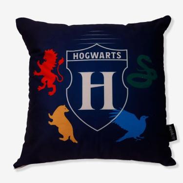 Imagem de Almofada 40x40 Casas Hogwarts – Harry Potter
