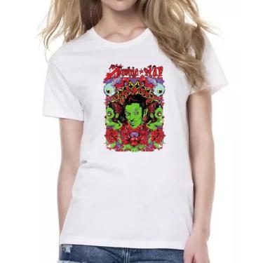 Imagem de Camiseta Baby Look Zombie star 1, M