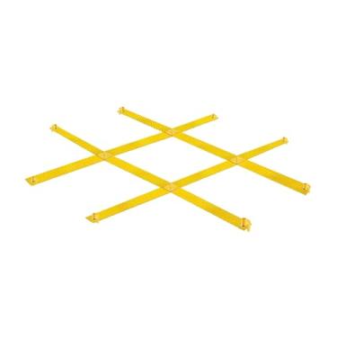 Imagem de Aymzbd Jogo da Velha para Arremesso ao Ar Livre, Interativo e Versátil, com Estacas para Fixação no Chão, Brinquedo Ideal para Quintal, Churrasco e, Yellow a