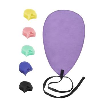 Imagem de KiBcsLic Conjunto de 5 peças de protetores de polegar para clarinete, almofadas de borracha para os dedos, acessórios de reposição para protetores de polegar