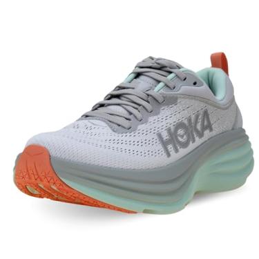 Imagem de HOKA ONE ONE Bondi 8 Tênis feminino, Stardust/Aqua Breeze, 36