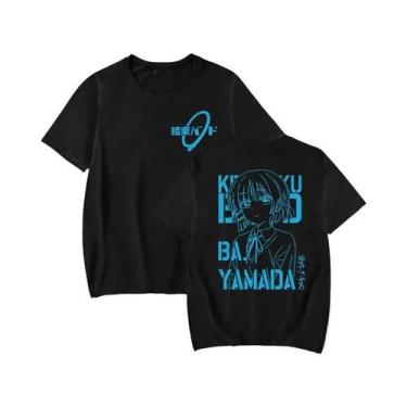 Imagem de Camiseta Masculina Bocchi the Rock Anime, Confortável, Com Estampa Hip