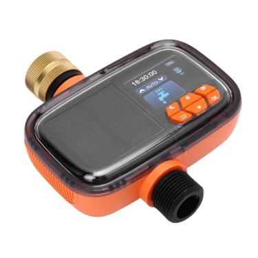 Imagem de GLOGLOW Temporizador de Aspersão Solar, Controle Programável de Mangueira de água para Irrigação Automática de Jardim, Suprimentos de Jardinagem