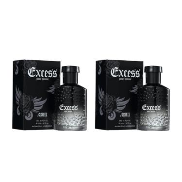 Imagem de Kit 2 Excess I-Scents Perfume Eau de Toilette 100ml para Homem