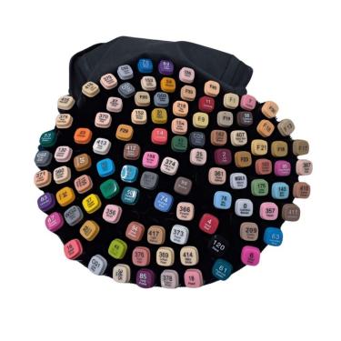 Imagem de Conjunto De Canetas Marcadoras 100 Cores Touch