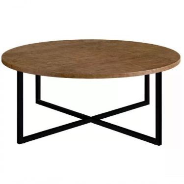 Imagem de Mesa De Centro Aço Preto 27856 Linha Complementos Vermont Ar - ARTESAN