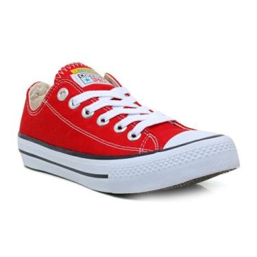 Imagem de Tenis Volta as Aulas Feminino All Cano Baixo Lona Super Qualidade 315T