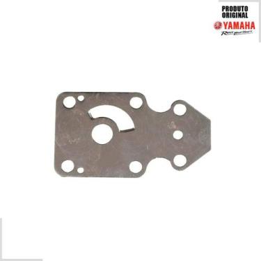Imagem de 63v4432300 Placa Bomba Dágua Original Motor Yamaha 15hp 20hp