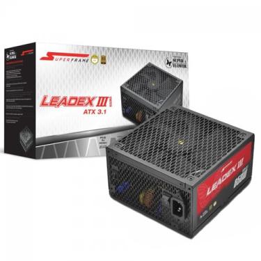 Imagem de Fonte SuperFrame Leadex III Powered By Super Flower, 850W, 80 Plus Gol